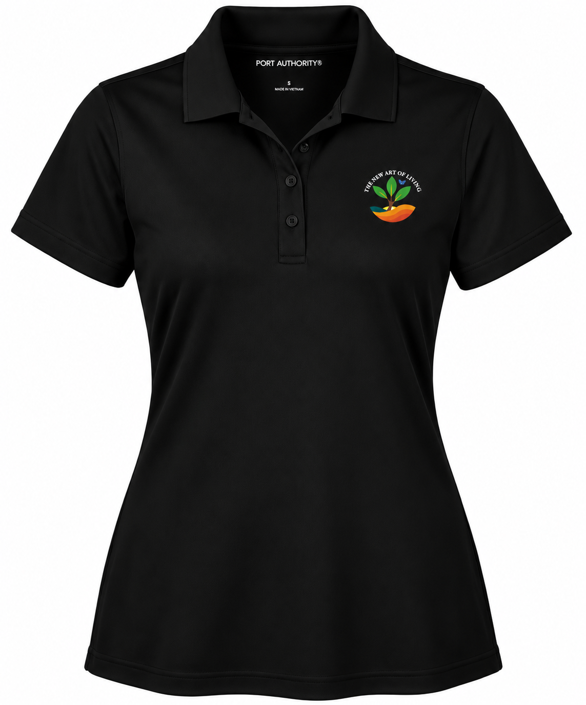WOMENs | Black NAOL Polo | Pre-Order