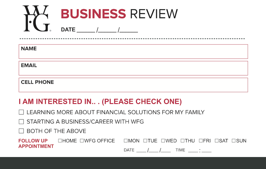 Business Review Cards | 30PACK | ENGLISH