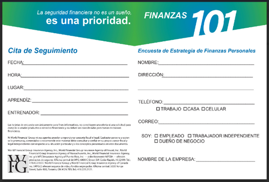 ENCUESTA | FINANZAS 101 | PAQUETE DE 30
