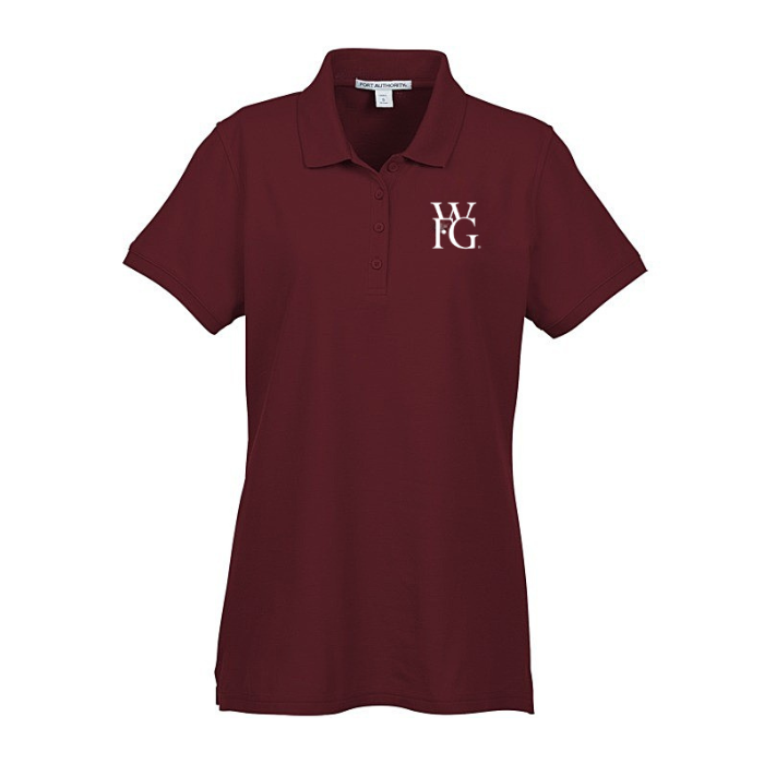 WOMEN'S | WFG BURGUNDY POLO