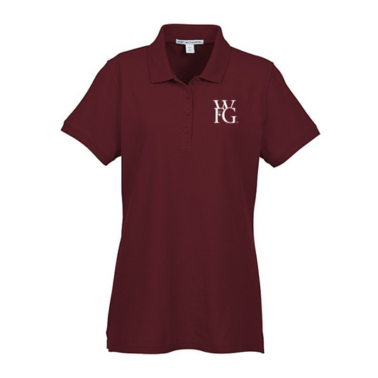 WOMEN'S | WFG BURGUNDY POLO